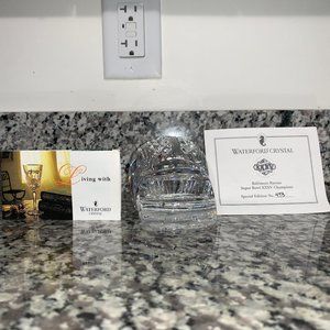 Limited Edition Waterford Crystal Baltimore Ravens Superbowl XXXV Helmet #473